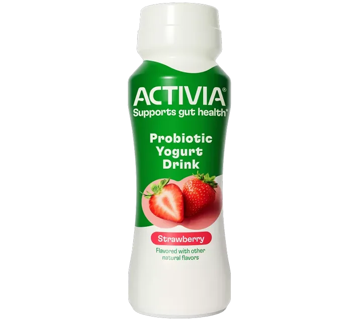 Activia Probiotic Dairy Drink, Strawberry, 7oz, 7oz 4pk