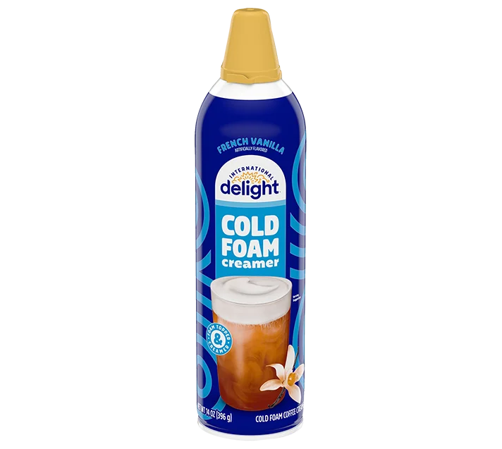 International Delight Cold Foam Creamer, French Vanilla, 14oz