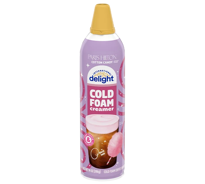 International Delight Cold Foam Creamer, Cotton Candy, 14oz