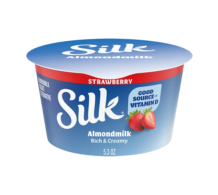 Silk Almondmilk Yogurt Alternative, Strawberry, 5.3oz