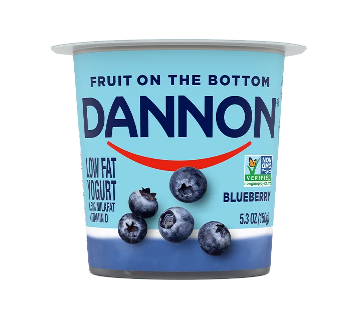 Dannon® Fruit on Bottom Yogurt | Blueberry 5.3oz Wholesale Options