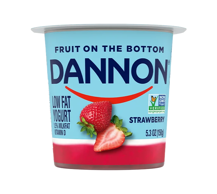 Dannon® Fruit on Bottom Yogurt | Strawberry 5.3oz Wholesale Options