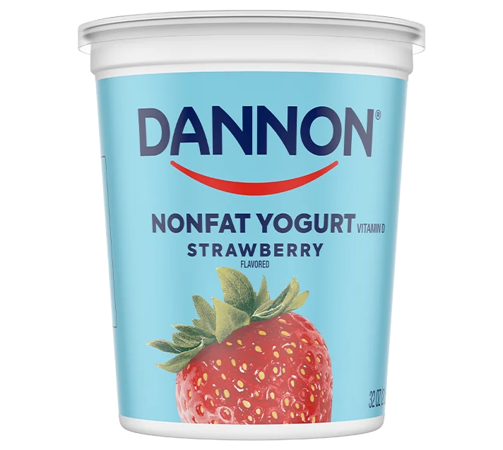 Dannon® Nonfat Yogurt | Strawberry 32oz Wholesale