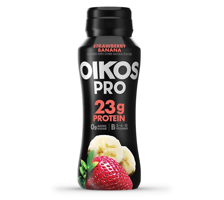 Oikos Pro Drinks, Strawberry Banana 