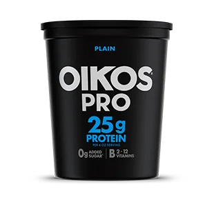 Oikos Pro Greek Yogurt, Plain, 32oz