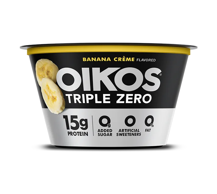 Oikos Triple Zero Yogurt, Banana Creme 