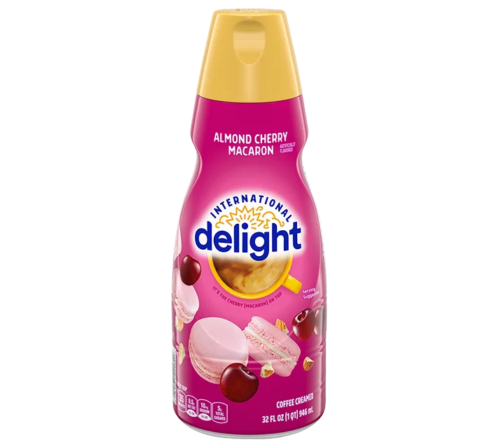 International Delight Coffee Creamer, Almond Cherry Macaron