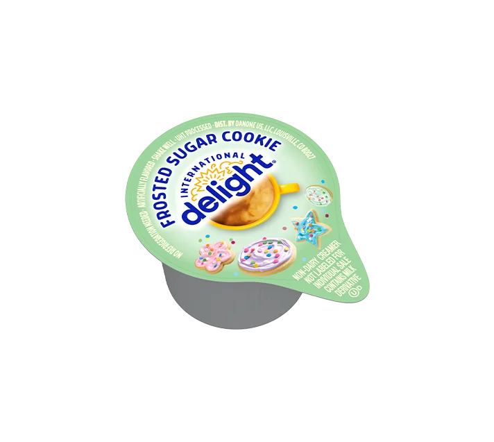 International Delight Coffee Creamer Single, Frosted Sugar Cookie