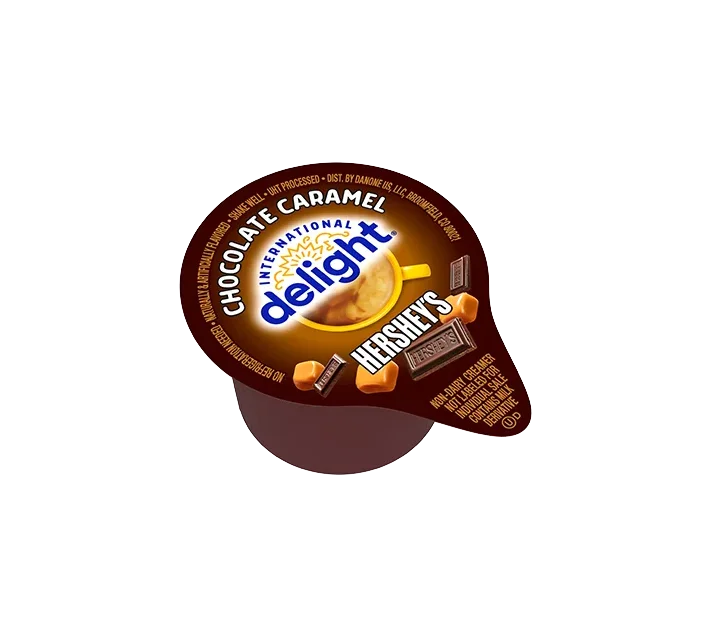 International Delight Coffee Creamer Single, Hershey Chocolate Caramel