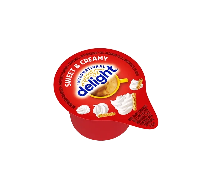 International Delight Coffee Creamer Single, Sweet and Creamy