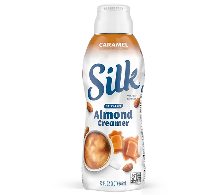 Silk Almond Creamer, Caramel 32oz