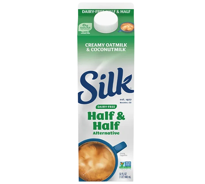 Silk Half & Half, Coconut and Oatmilk 32oz 