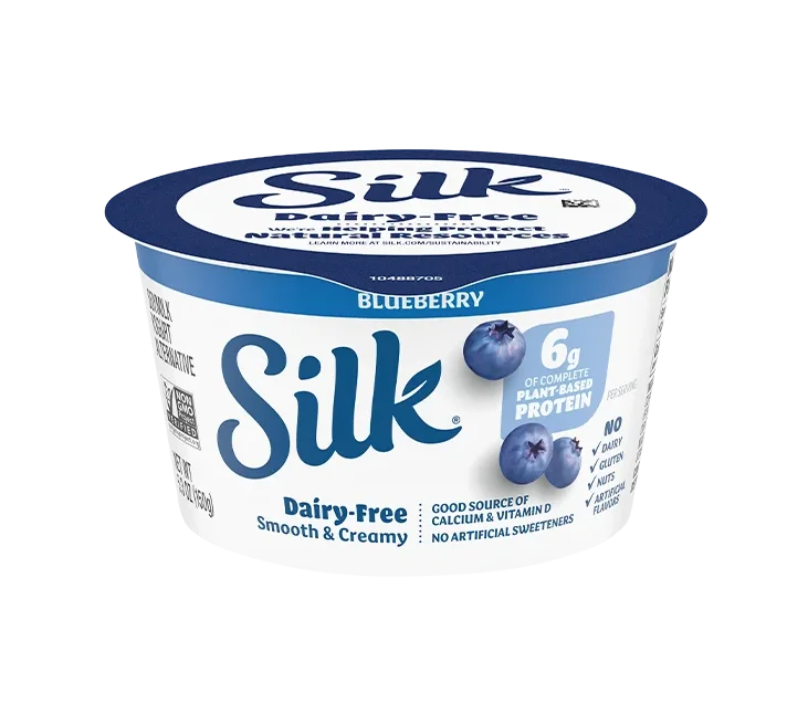 Silk Soymilk Yogurt Alternative, Blueberry 5.3oz
