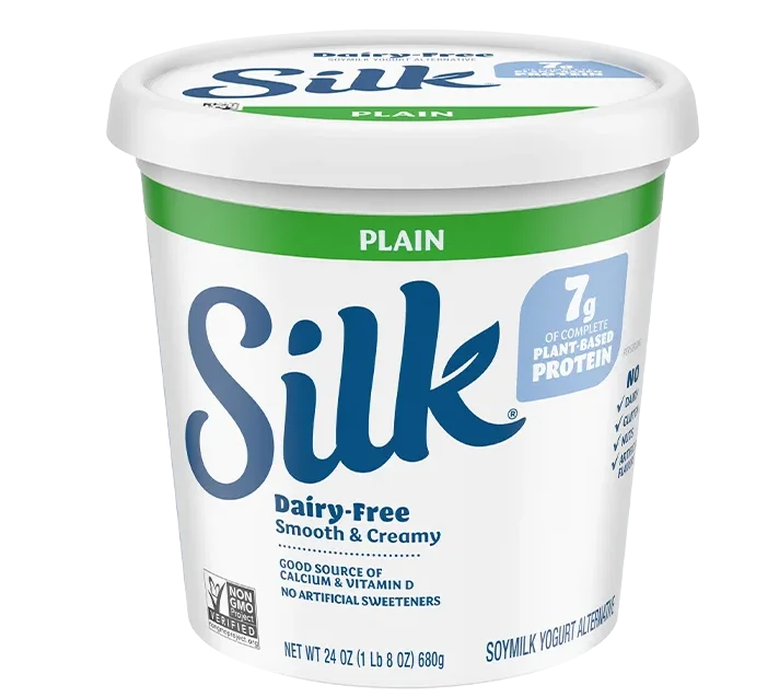 Silk Soymilk Yogurt Alternative, Plain 24oz