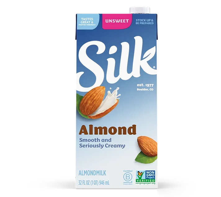 Silk Almondmilk, Unsweetened, 32oz
