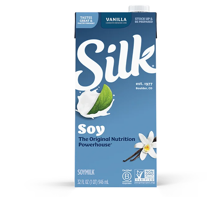 Silk Soymilk, Vanilla, 32oz