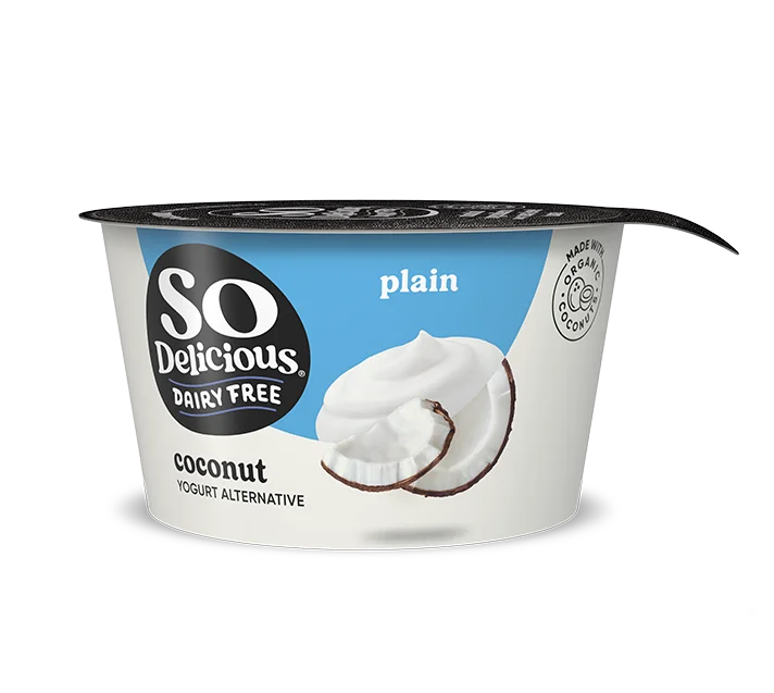 So Delicious Dairy Free Organic Coconutmilk Yogurt | Plain 5.3oz Wholesale