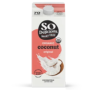 So Delicious Dairy-Free Organic Coconutmilk, Original, 64oz