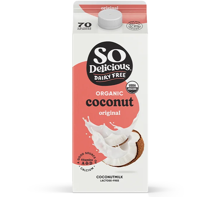 So Delicious Dairy Free Original Organic Coconutmilk | Half Gallon 64oz Wholesale