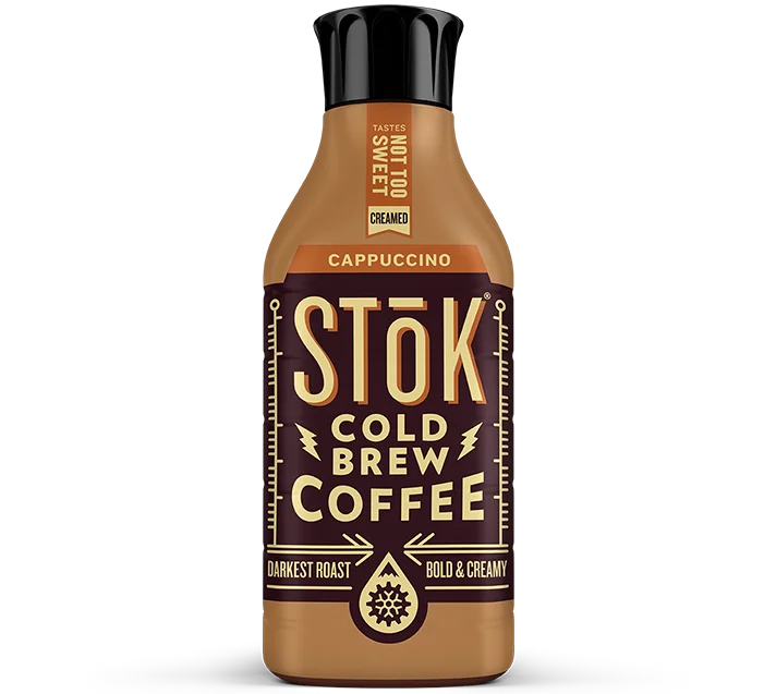 SToK Cold Brew Coffee, Cappuccino 48oz