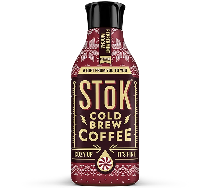 SToK  Cold Brew Coffee, Peppermint Mocha 48 oz