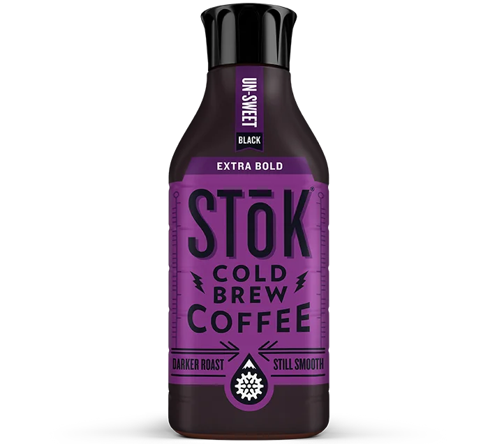 SToK Cold Brew Coffee, Unsweet Extra Bold, 48oz