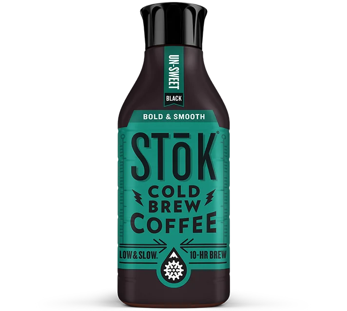 SToK Cold Brew Coffee, Unsweetened Black, 48oz