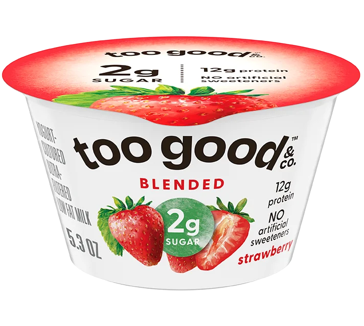 Too Good™ Greek Lowfat Yogurt, Strawberry 5.3 oz