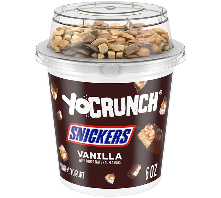 YoCrunch Lowfat Yogurt with Snickers®, 6oz